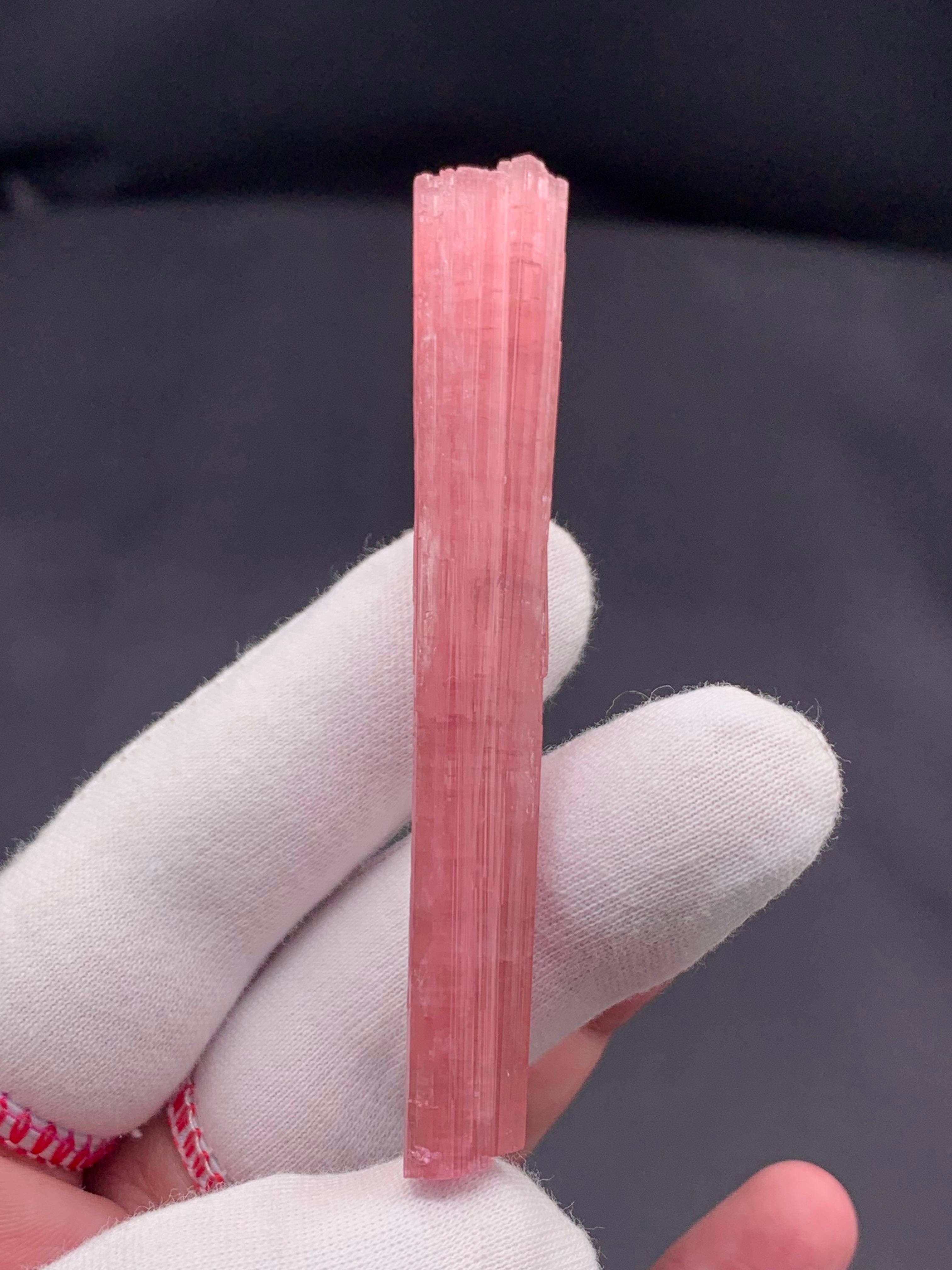 Stile Adam 23,67 grammi di adorabile cristallo di tormalina rosa dalla miniera di Pachigram, Afghanistan in vendita