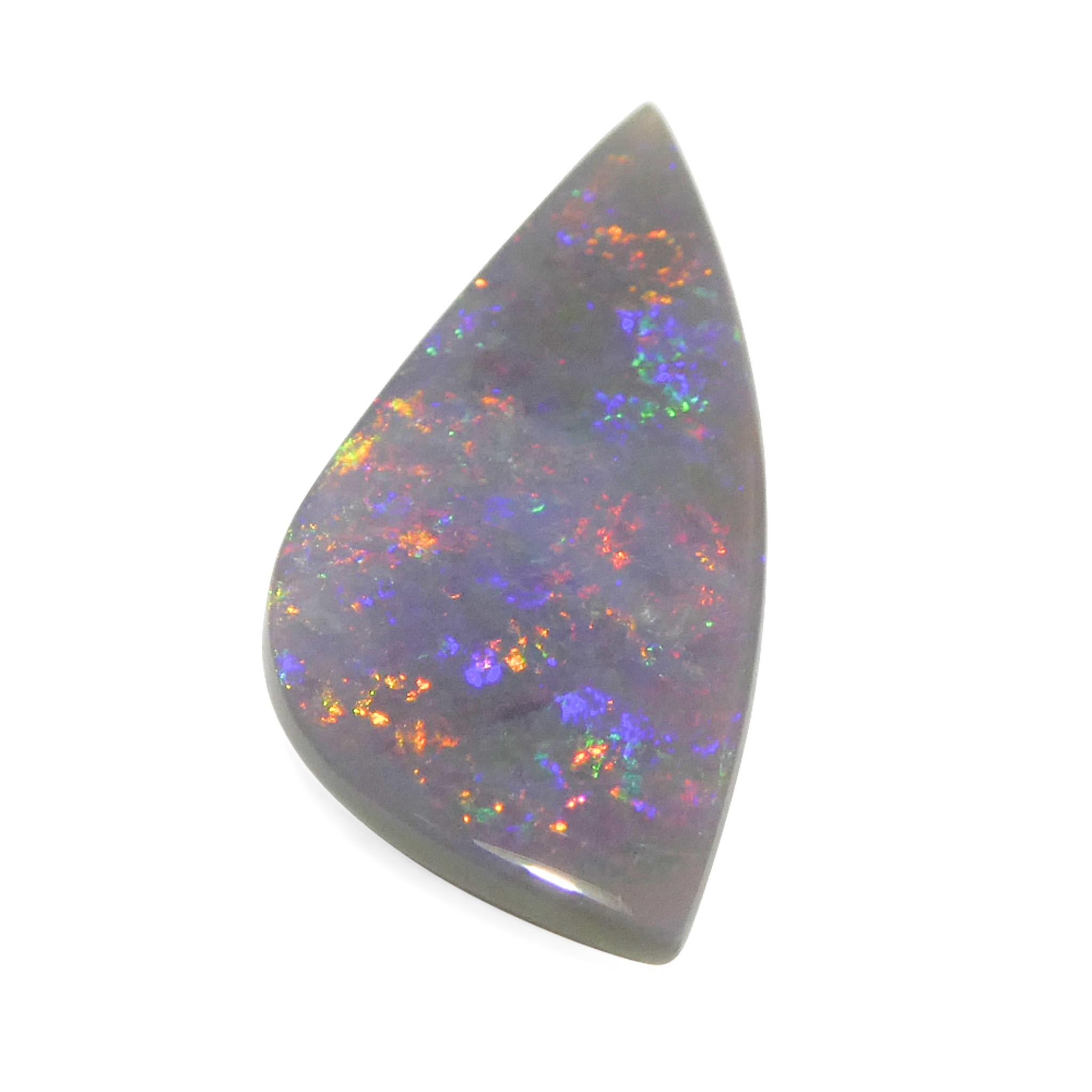 2.36 Karat Freiform Cabochon Grauer Opal aus Australien im Angebot 1