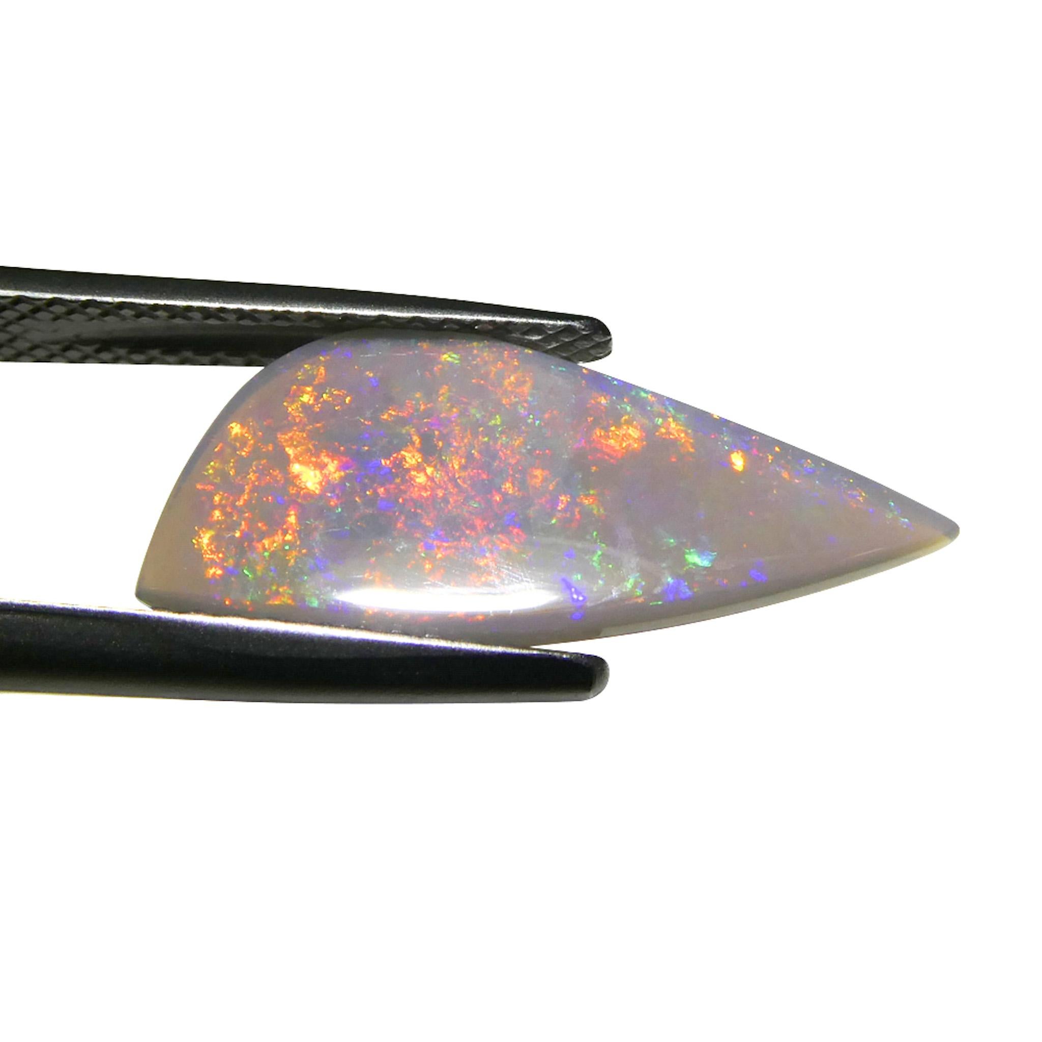 2.36 Karat Freiform Cabochon Grauer Opal aus Australien im Angebot 5