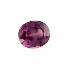 2.36ct GIA Certified Colour Change Garnet Natural Oval Cut Pyrope Spessartine