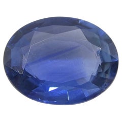 2.36ct Oval Blue Sapphire GIA Certified Thailand