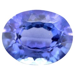 2.36ct Oval Violet Blue Tanzanite from Tanzania