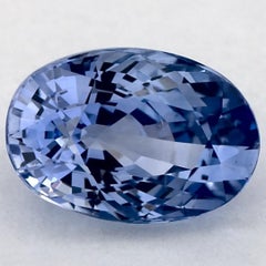 2.37 carati di zaffiro blu ovale sfuso