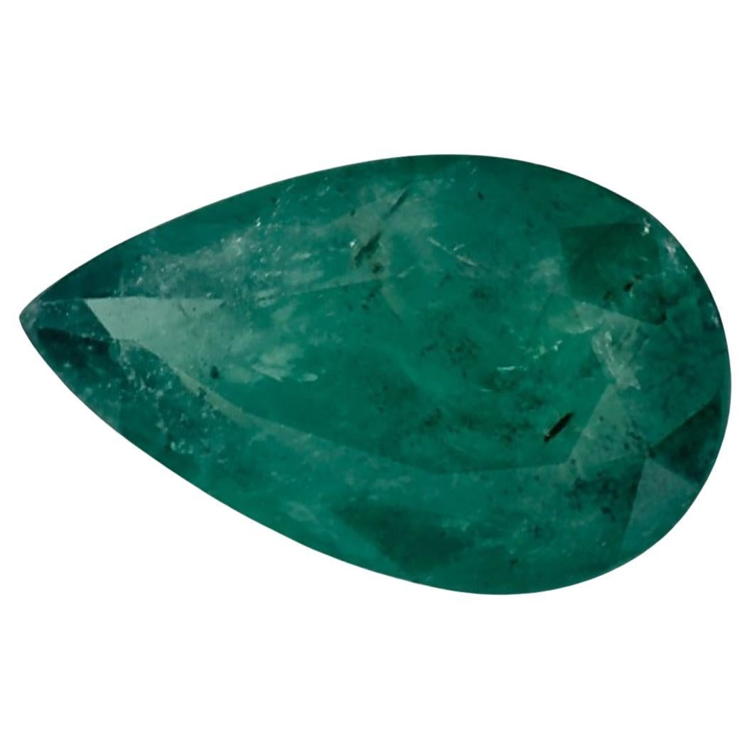 2.37 Ct Gemma smeraldo a pera sfusa