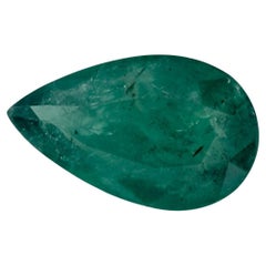 2.37 Ct Gemma smeraldo a pera sfusa