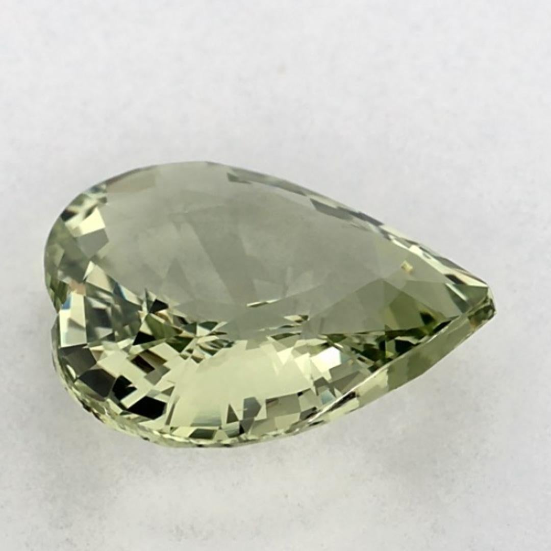 Gemma sciolta con cuore di zaffiro verde da 2.37 carati In condizioni Nuovo in vendita a Fort Lee, NJ