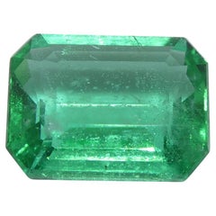 2.37ct Octagonal/Emerald Cut Green Emerald from Zambia (Émeraude verte de Zambie)