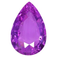 2.38 Carat Purple-Pink Unheated Madagascar Sapphire – GRS Certified