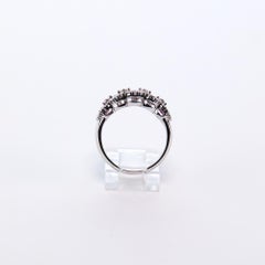 2.38 Carat Ruby and Diamond Band Ring