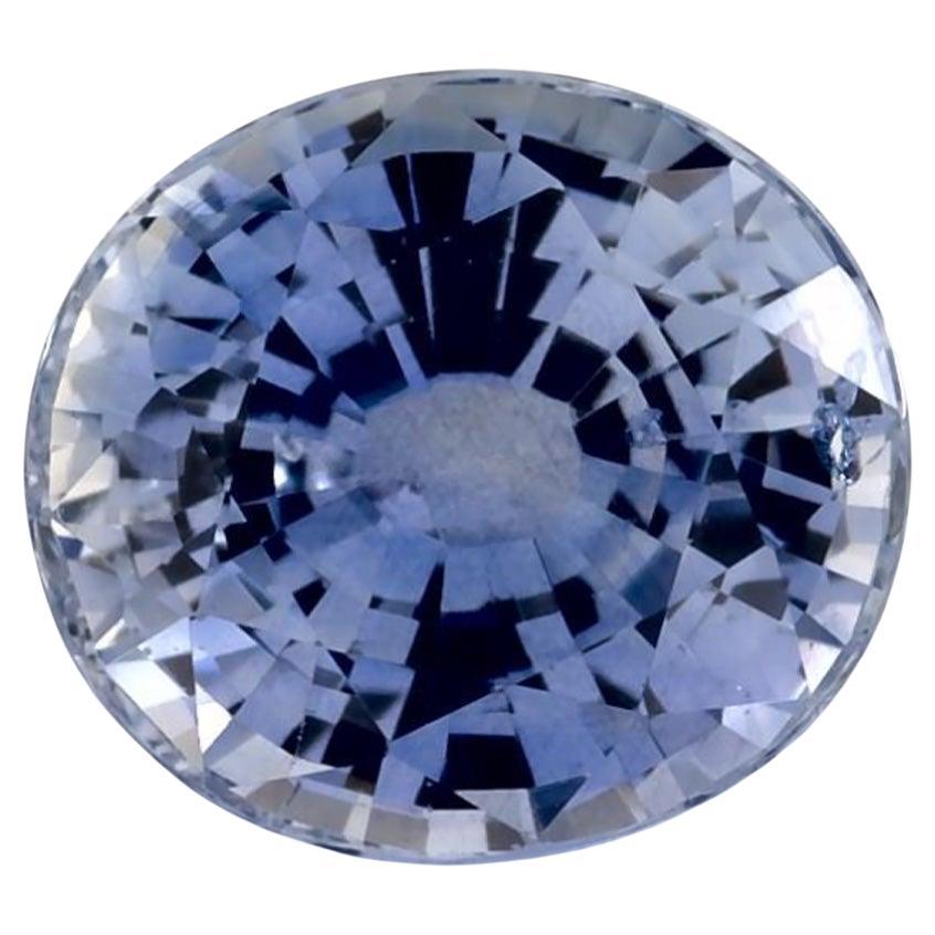 2.38 Ct Blue Sapphire Oval Loose Gemstone