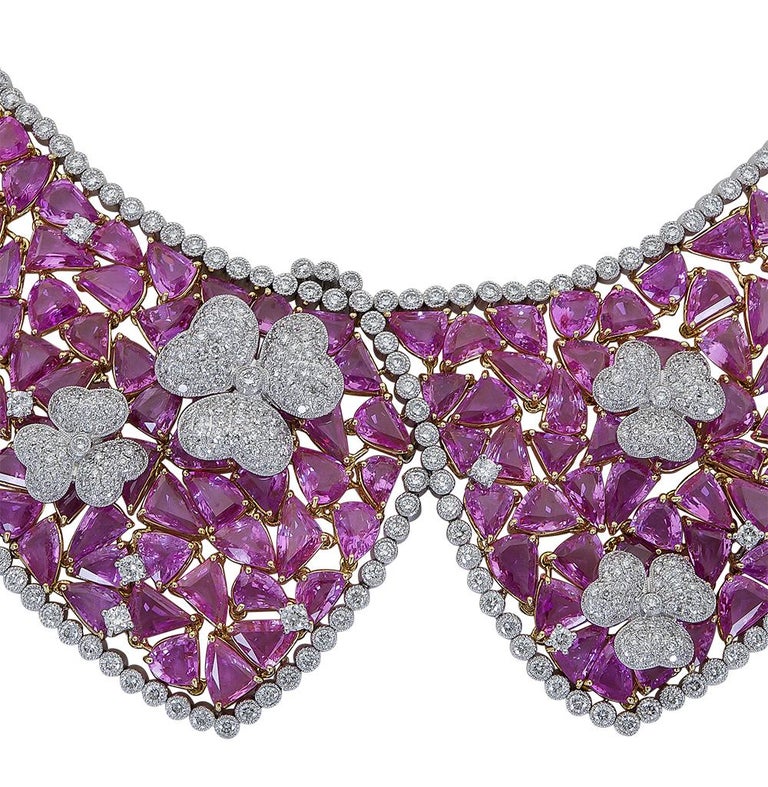 PREORDER  Rare Pink Colored Diamond Necklace 18kt – LVNA By Drake