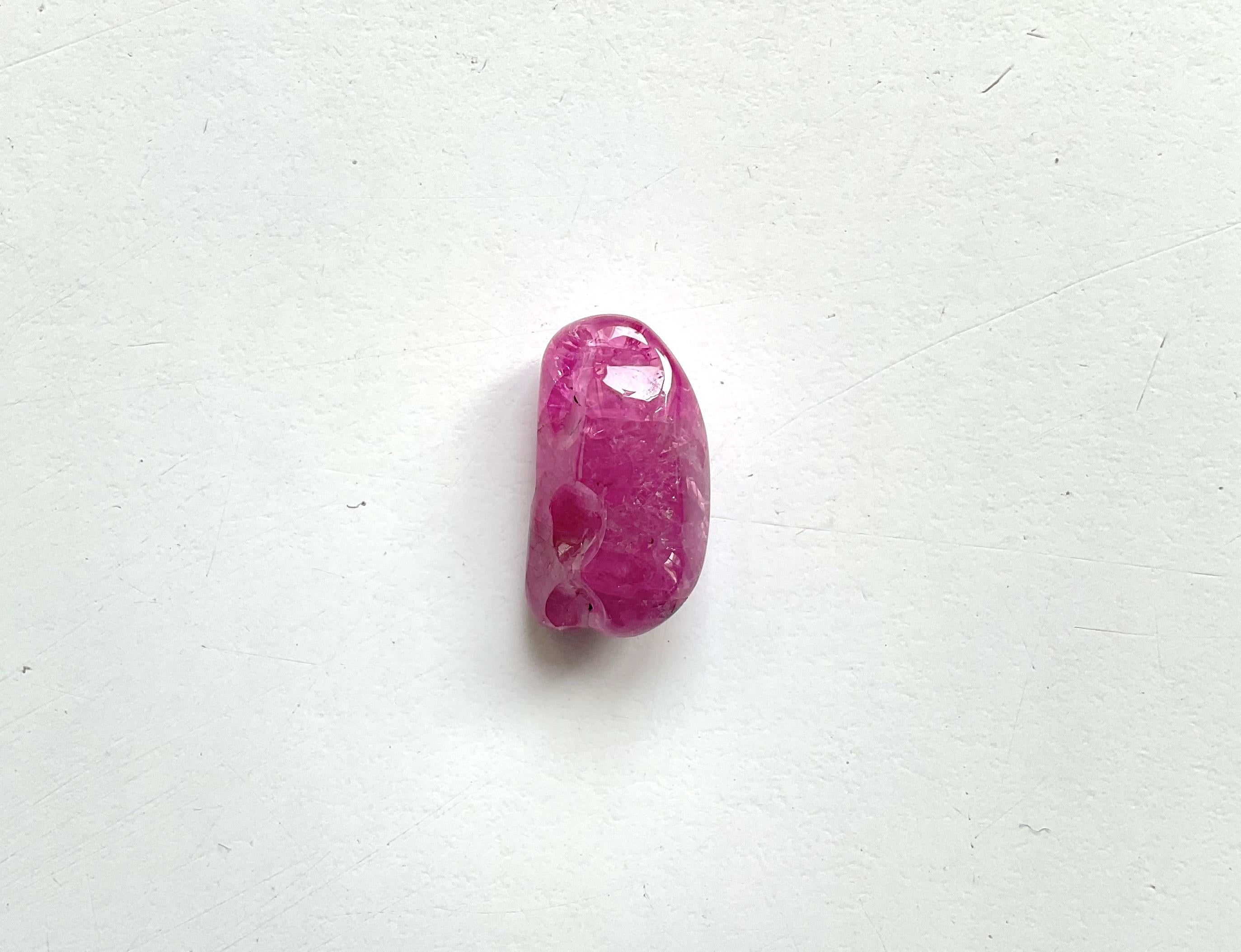 23.88 Carat Burmese Ruby Tumbled Plain No-Heat Top Fine Jewelry Natural Gemstone

Gemstone - Ruby
Weight -  23.88
Size - 20x12  MM
Piece - 1
Shape - Tumbled


