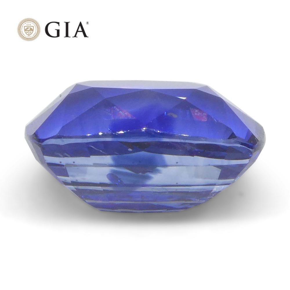 2.38ct Cushion Blue Sapphire GIA Certified Madagascar For Sale 4
