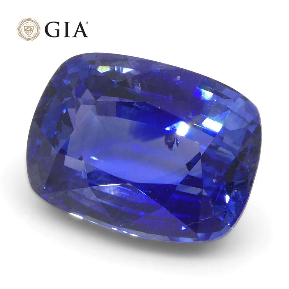 2.38ct Cushion Blue Sapphire GIA Certified Madagascar For Sale 5