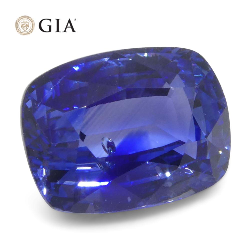 2.38ct Cushion Blue Sapphire GIA Certified Madagascar For Sale 2