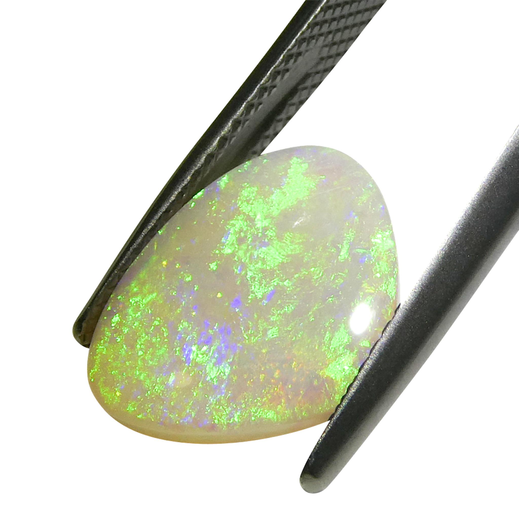 2.38 ct Ópalo gris cabujón libre de Australia en venta 6