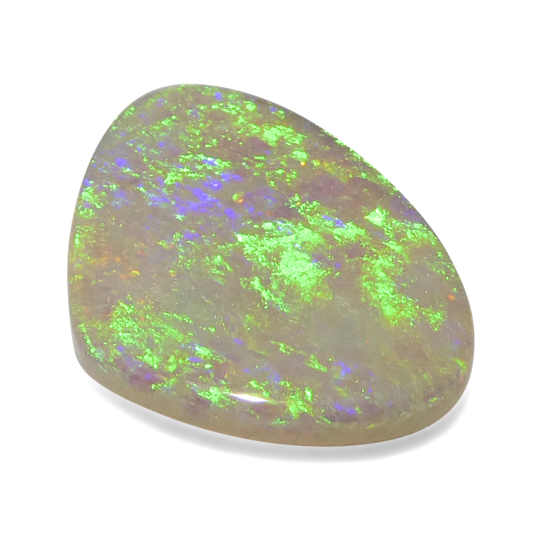 Femenino o masculino 2.38 ct Ópalo gris cabujón libre de Australia en venta