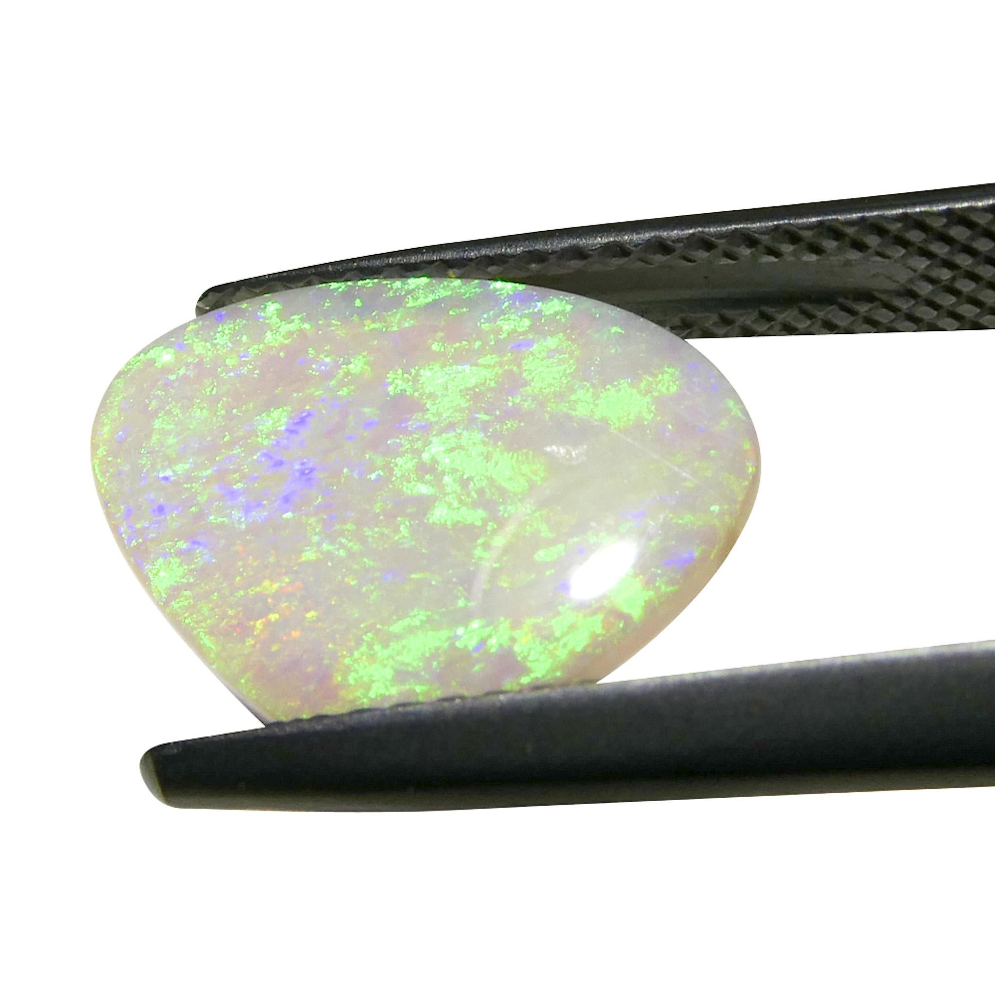 2.38 ct Ópalo gris cabujón libre de Australia en venta 4