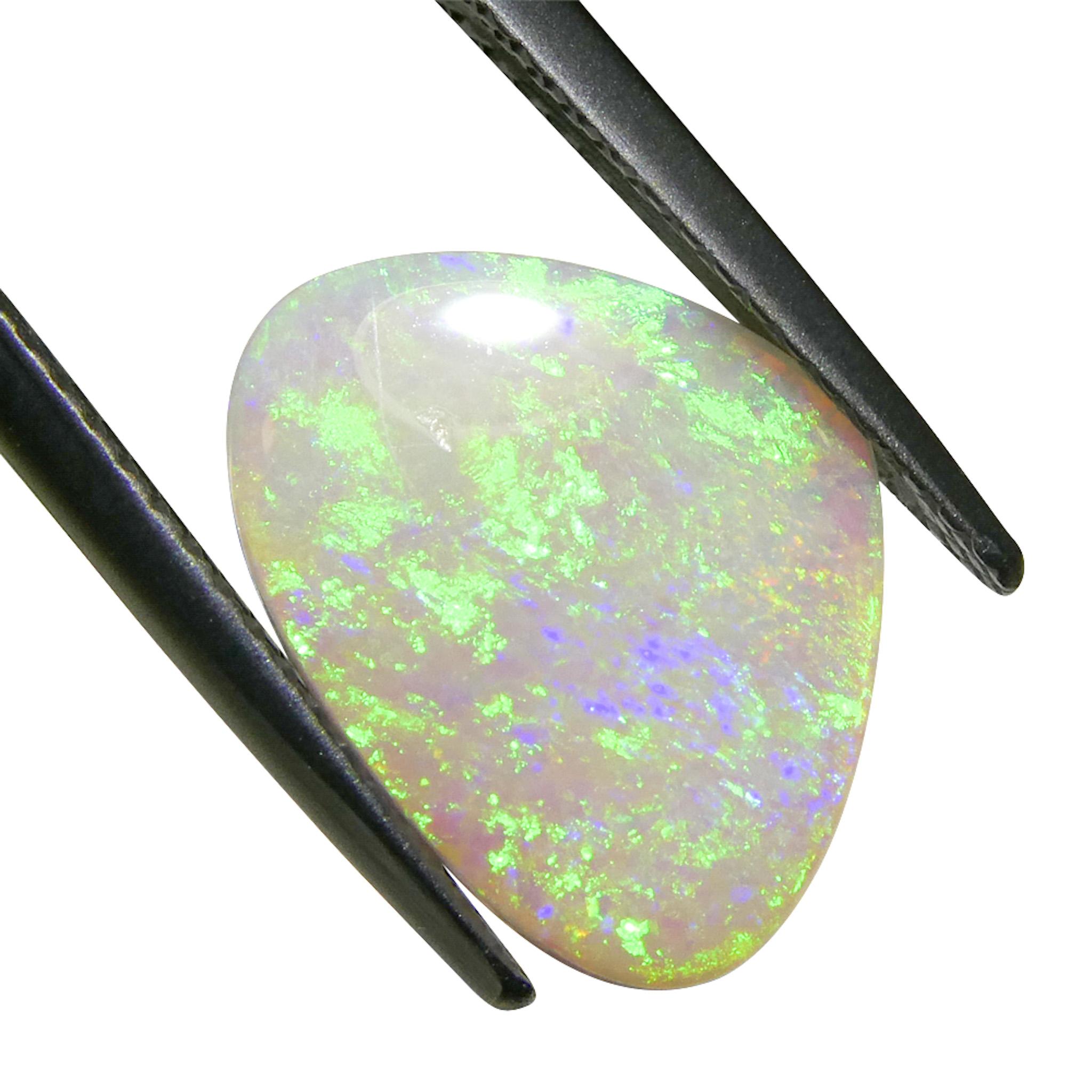 2.38 ct Ópalo gris cabujón libre de Australia en venta 5