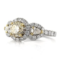 2.38ct Runder Brillantschliff Diamant Verlobungsring