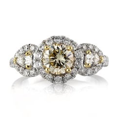 2.38ct Round Brilliant Cut Diamond Engagement Ring