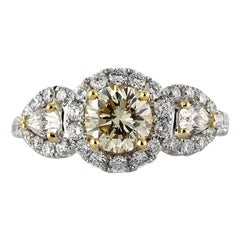 2.38ct Round Brilliant Cut Diamond Engagement Ring