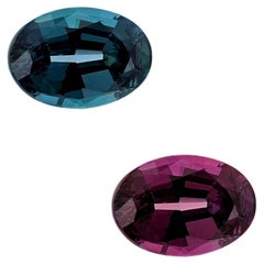 2.39 Carat Genuine and Natural Oval-Shaped Certified Brazilian Alexandrite