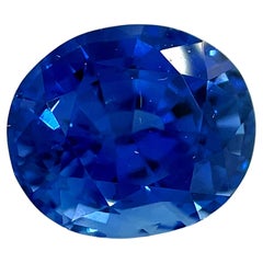2.39 Carat Unheated Madagascar Blue Sapphire, Loose Gemstone, GIA Certified