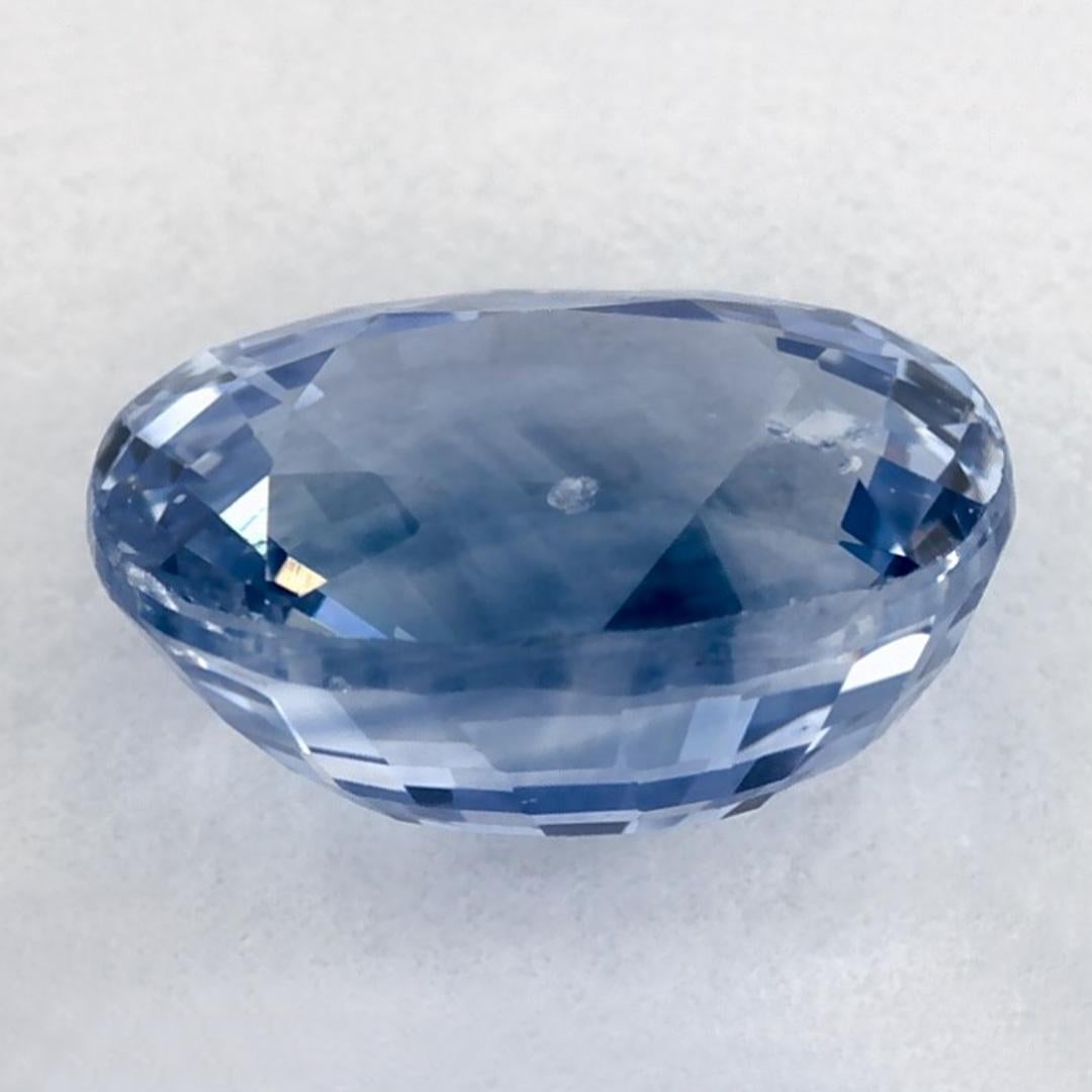 2.39 Karat Blauer Saphir Oval Loser Edelstein im Zustand „Neu“ im Angebot in Fort Lee, NJ