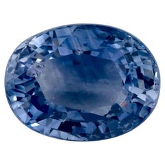 2.39 qt Zafiro Azul Oval Gema Suelta