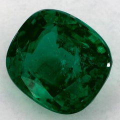 2.39 Ct Emerald Cushion Loose Gemstone