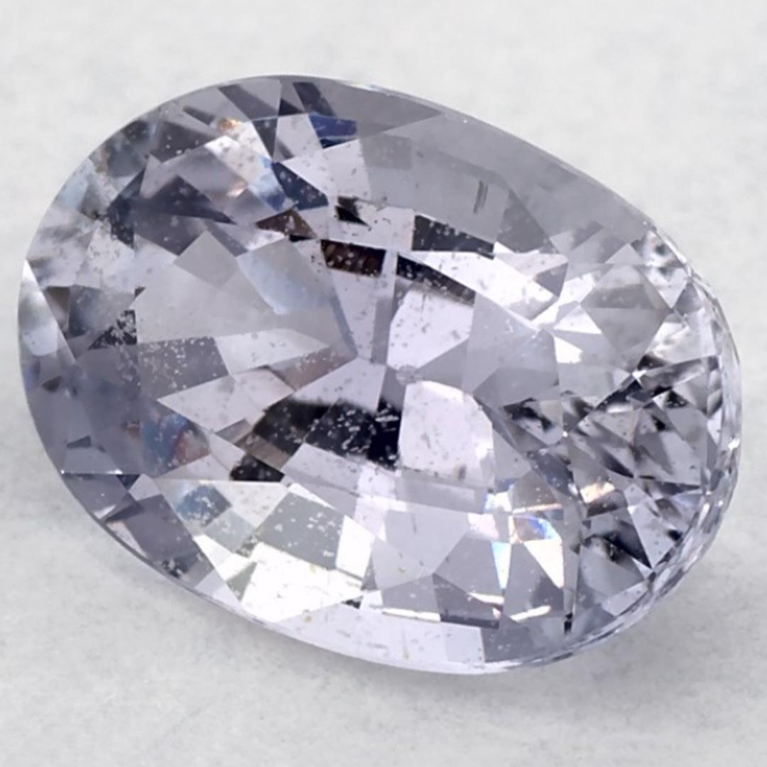 Taille ovale 2.39 Ct Pink Sapphire Oval Loose Gemstone (pierre précieuse en vrac) en vente