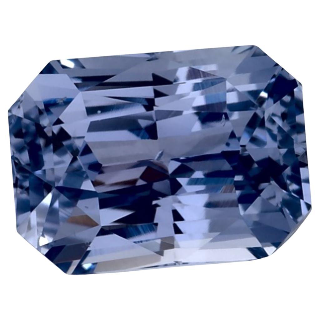 2,39 cts saphir bleu octogonal pierre précieuse en vrac