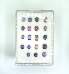 23.96 Carats Blue Spinel Tanzania Oval Faceted Natural CutStone Fine Jewelry Gem
