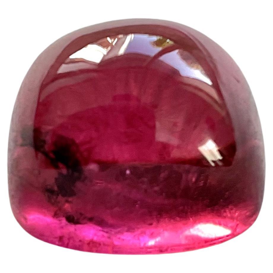 23.97 Carats Top Quality Rubellite Tourmaline Cabochon Sugarloaf Natural  Gem For Sale at 1stDibs