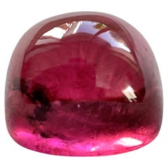 23.97 carats Top Quality Rubellite Tourmaline Cabochon Sugarloaf Natural Gem