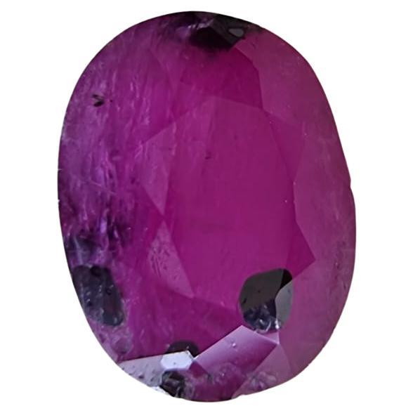 Oval Cut 2.39Ct Natural Untreated Ruby Oval Loose Gemstone For Sale