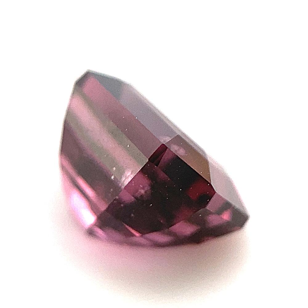 2.3ct Octagonal/Emerald Cut Purplish Pink Spinel GIA Certified Unheated For Sale 6