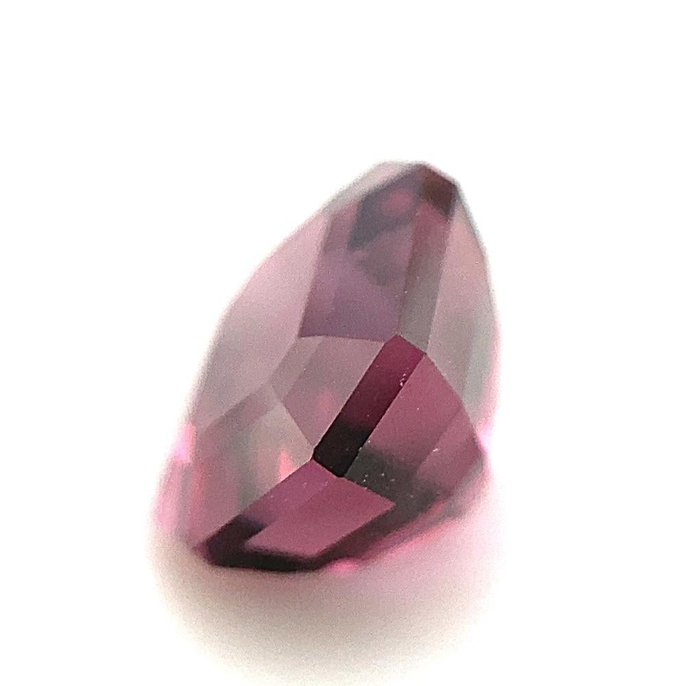 2.3ct Octagonal/Emerald Cut Purplish Pink Spinel GIA Certified Unheated For Sale 2