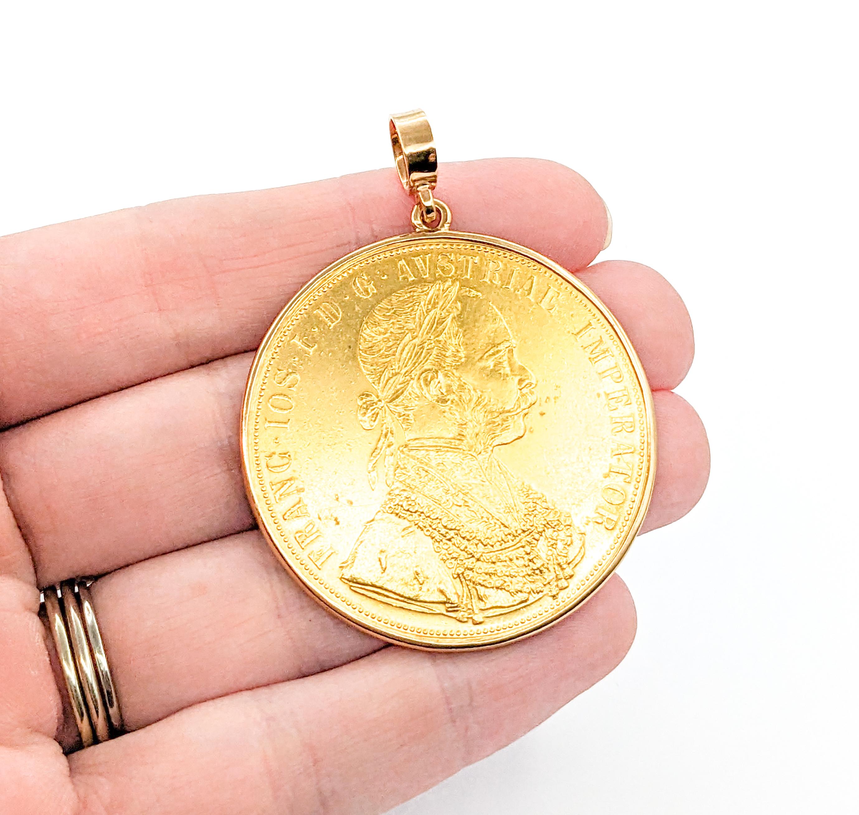 pendentif porte pièce de monnaie