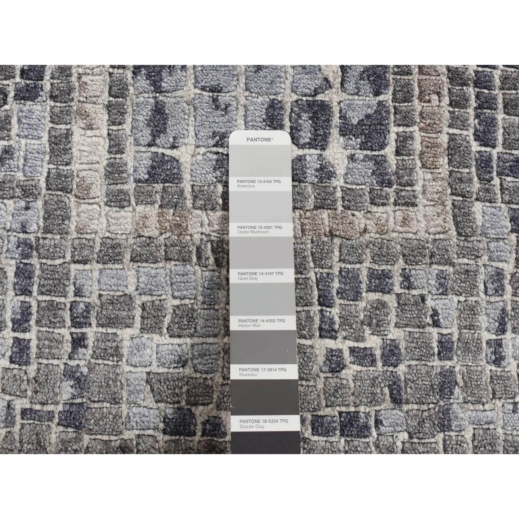 Annodato a mano Tappeto campione 2'3 