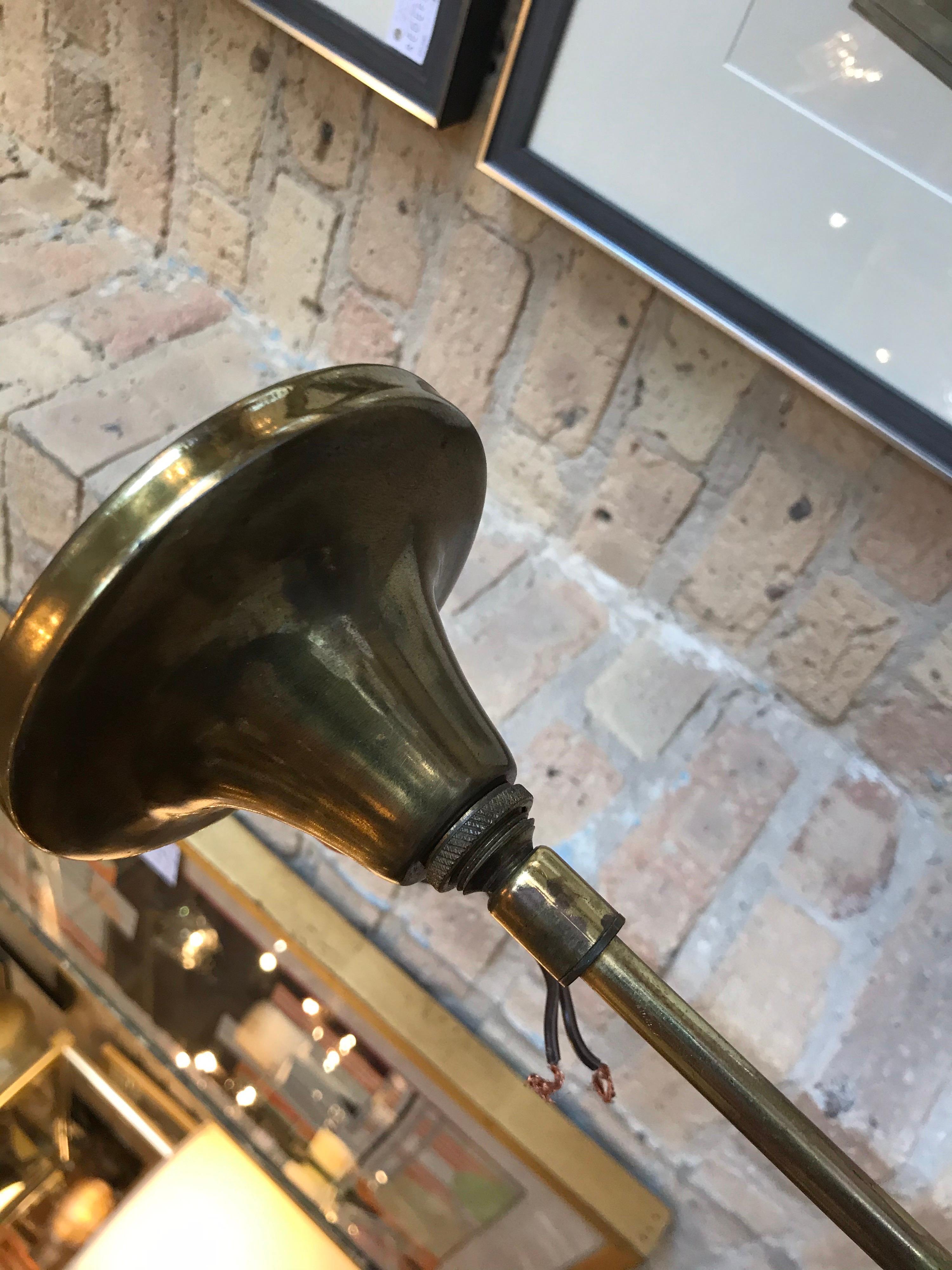 Mid-20th Century 24-Arm Vintage Brass Sputnik Chandelier