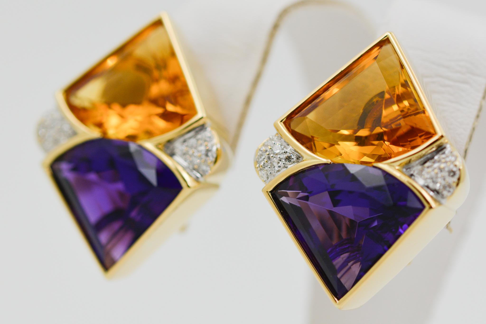24 carat diamond earrings