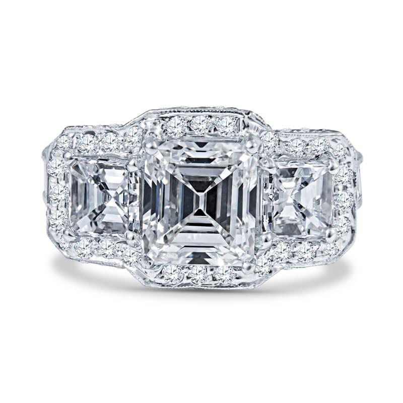 asscher cut stone