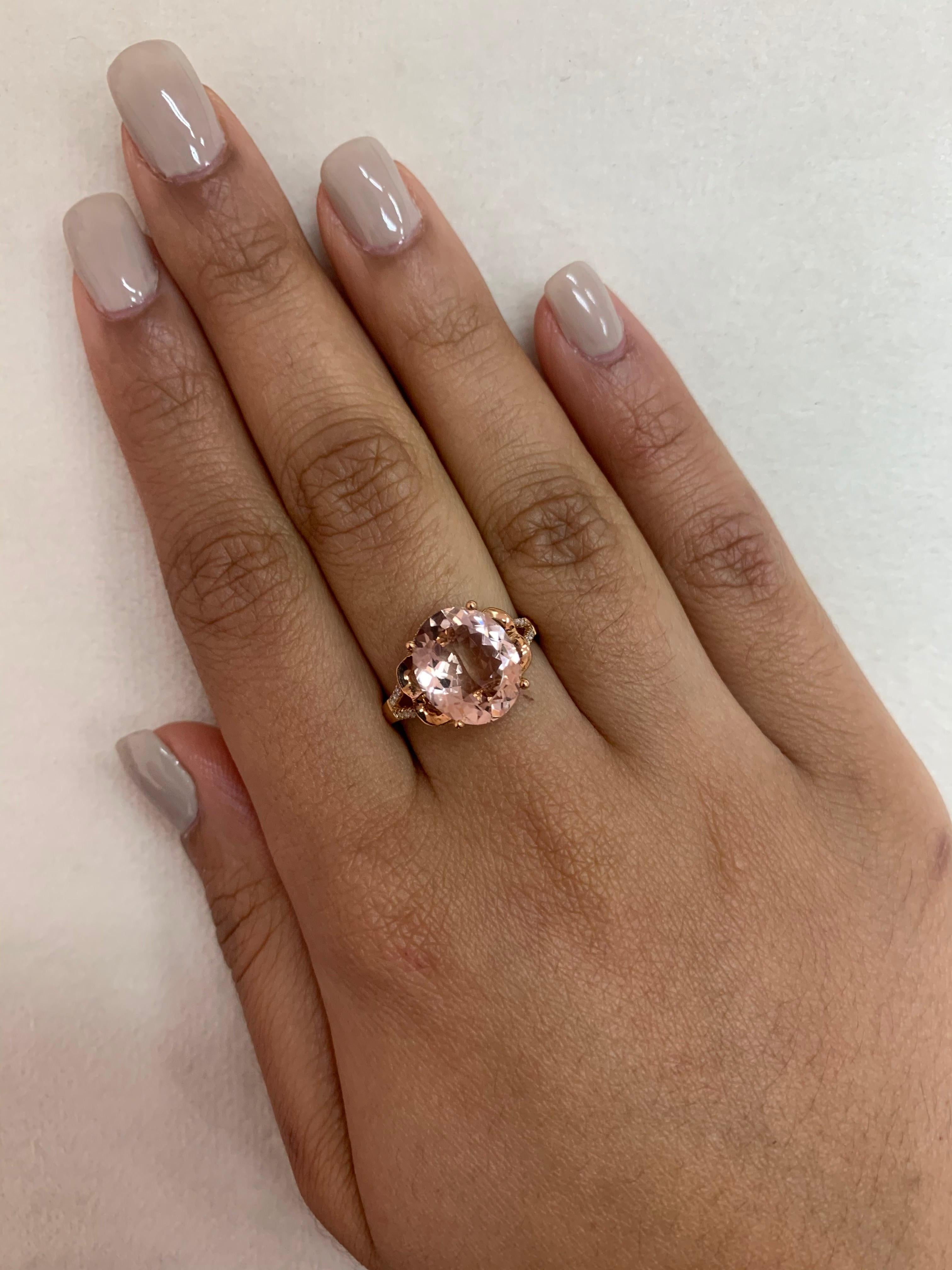 2.4 carat oval diamond ring