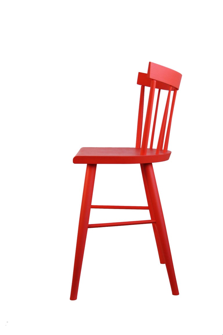 Colt Counter Stool, Contemporary Windsor Stool For Sale at 1stDibs