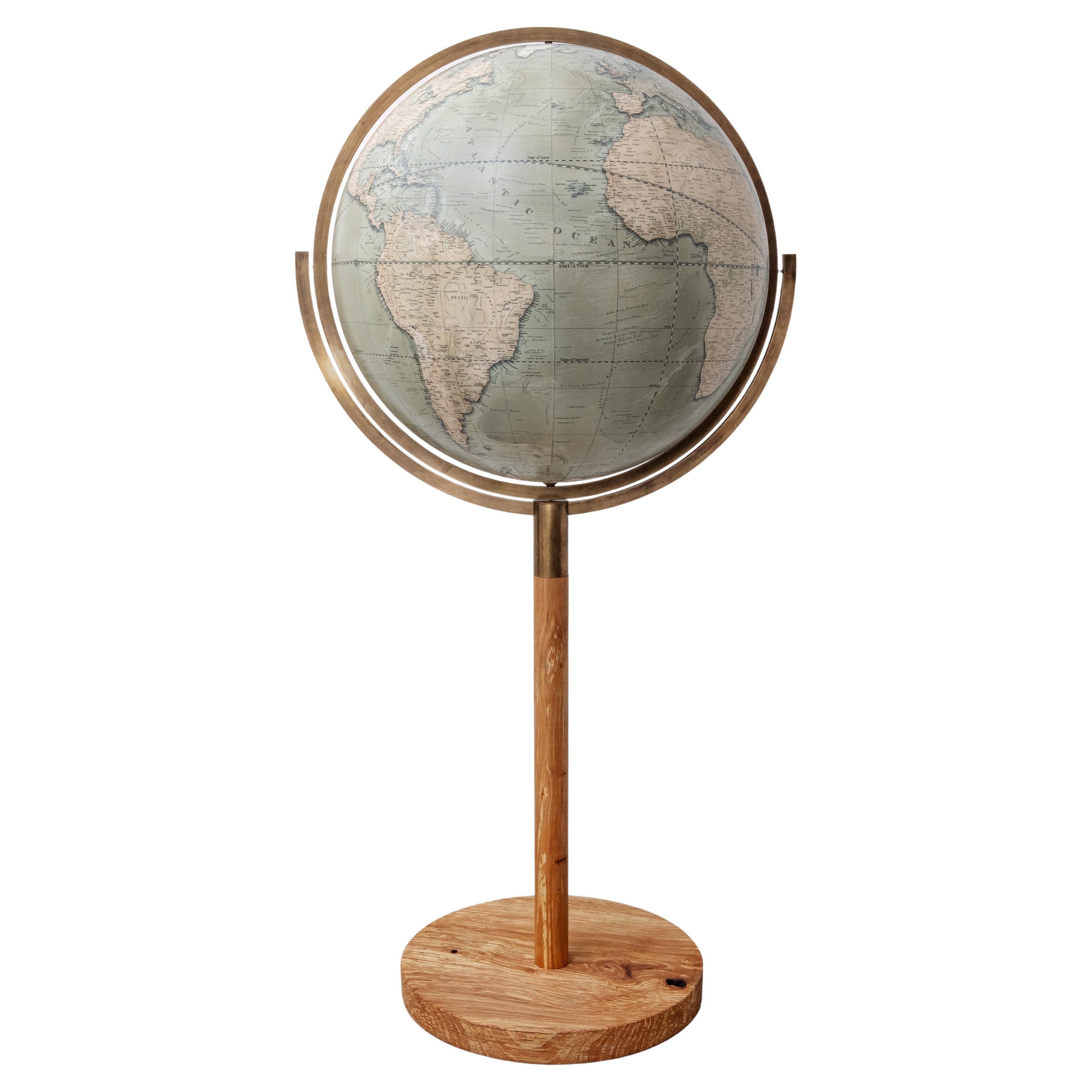 24" diameter Library 360 globe For Sale