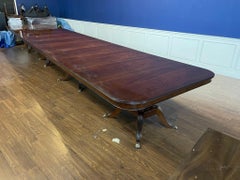 24 Ft. Crotch Mahogany Banquet Table