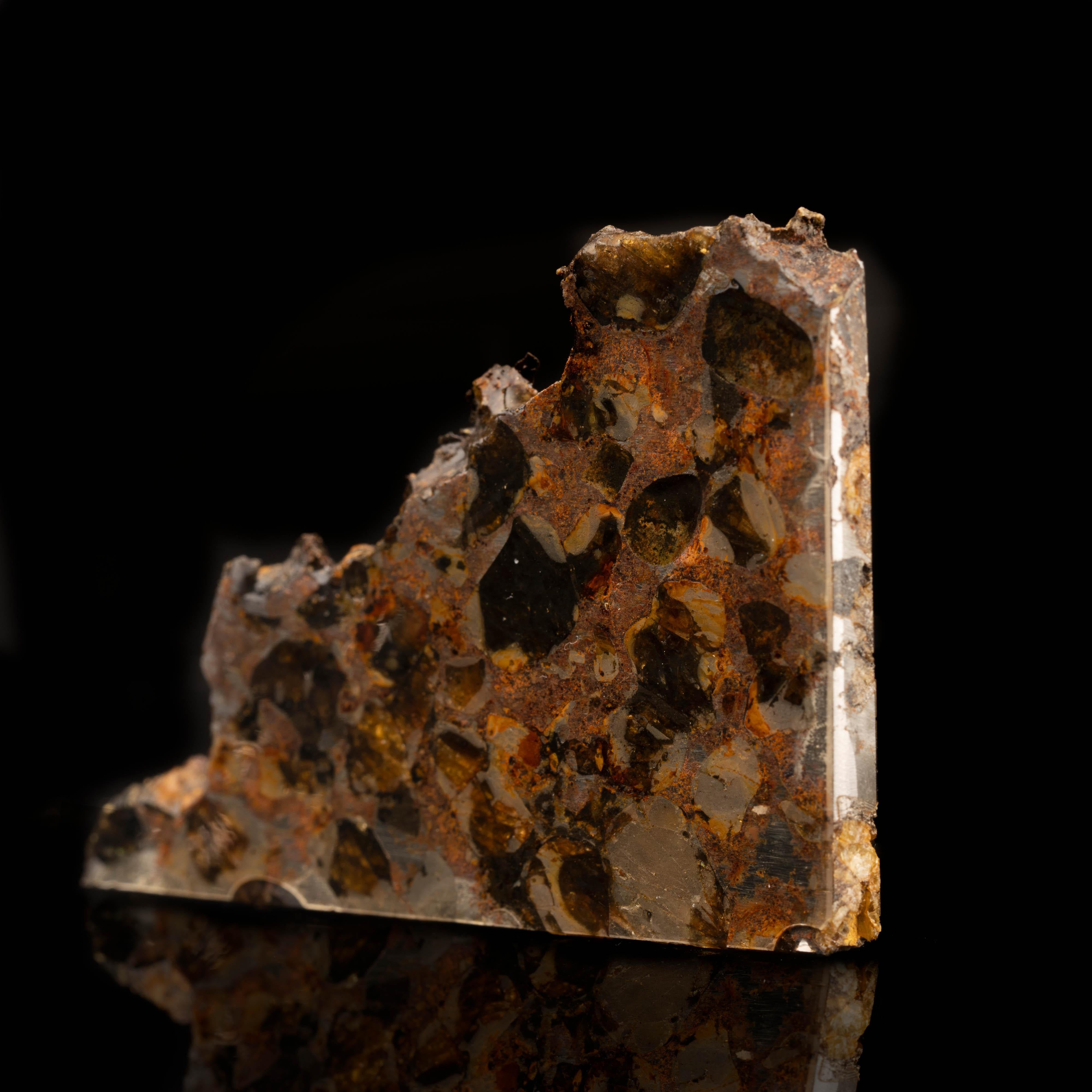 Belarusian 24 Gram Brahin Meteorite Slice For Sale