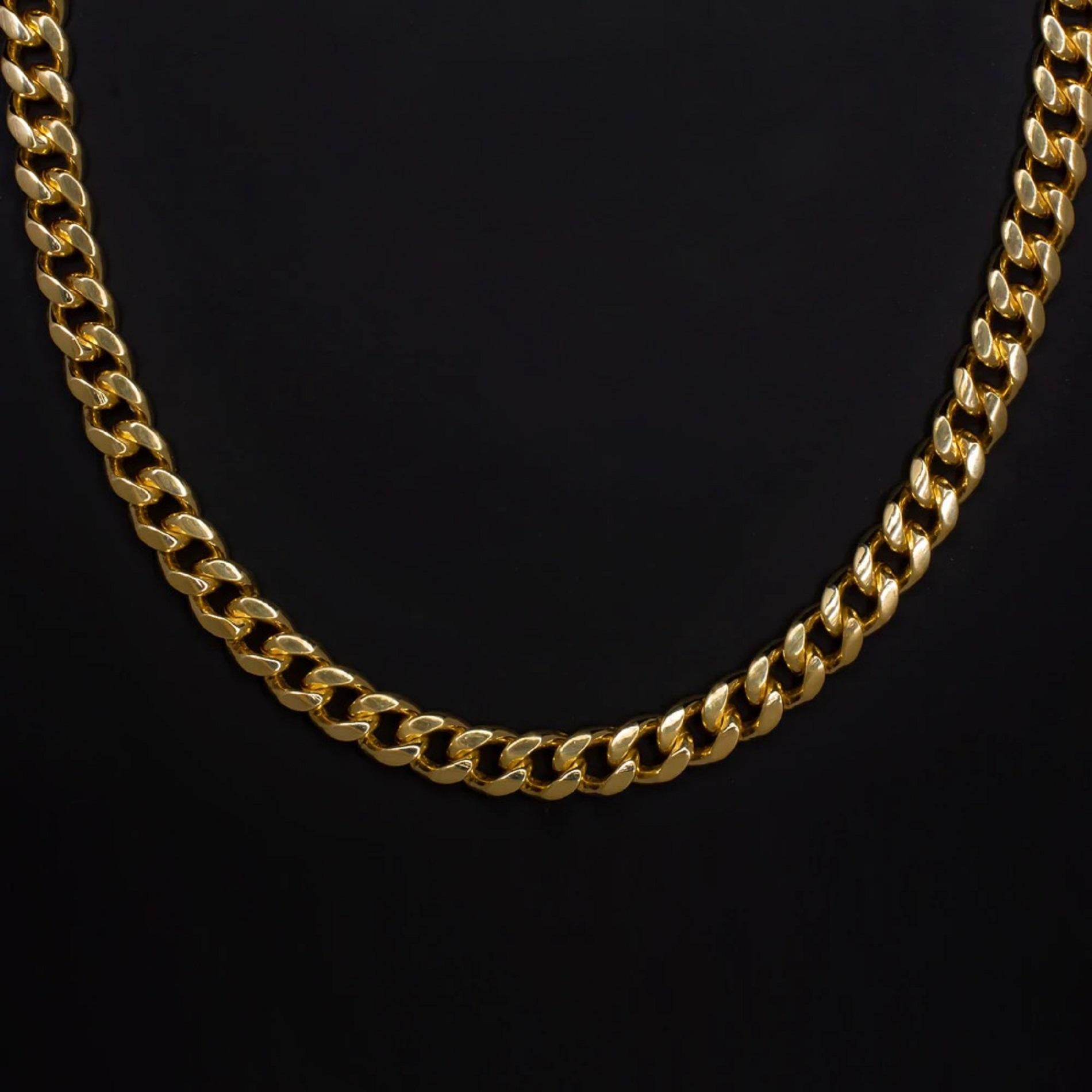 24 K Solid Gold Chain - 6 For Sale on 